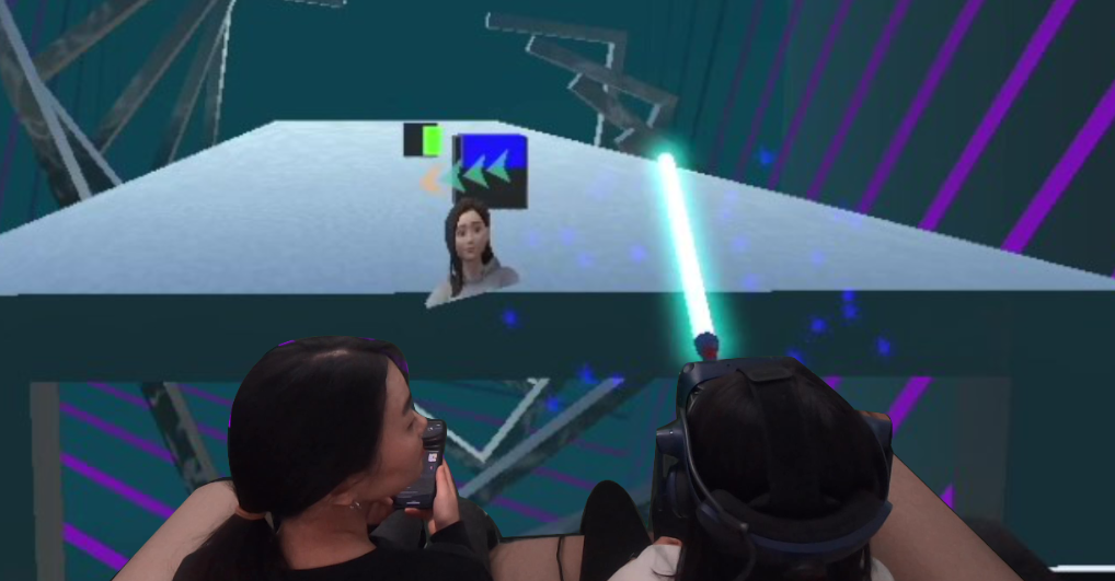 VR awareness system interface