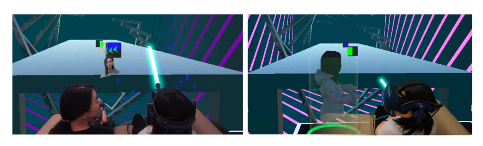 SeatmateVR mixed visualization concept for bystander awareness in VR